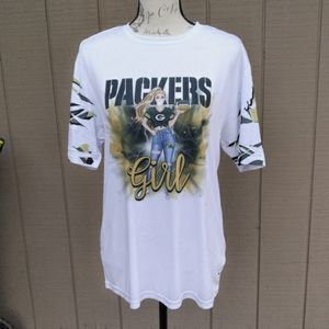 A4 Green Bay Packers "Packers Girl" Shirt Size Small   (A49)